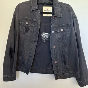 Hollister Black Denim Jacket